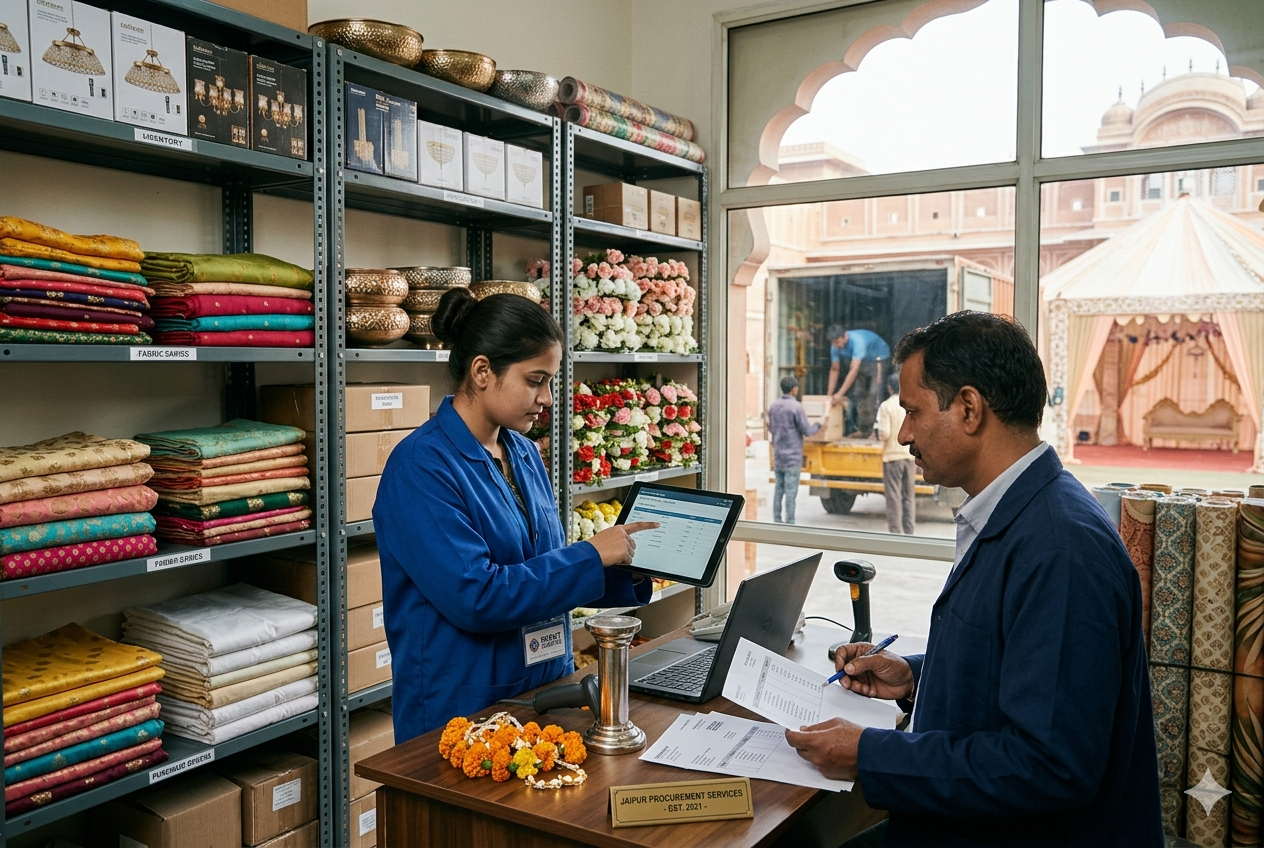 Inventory and Procurement Support in Jaipur